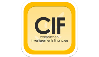 Logo CIF (conseiller en investissements financiers)