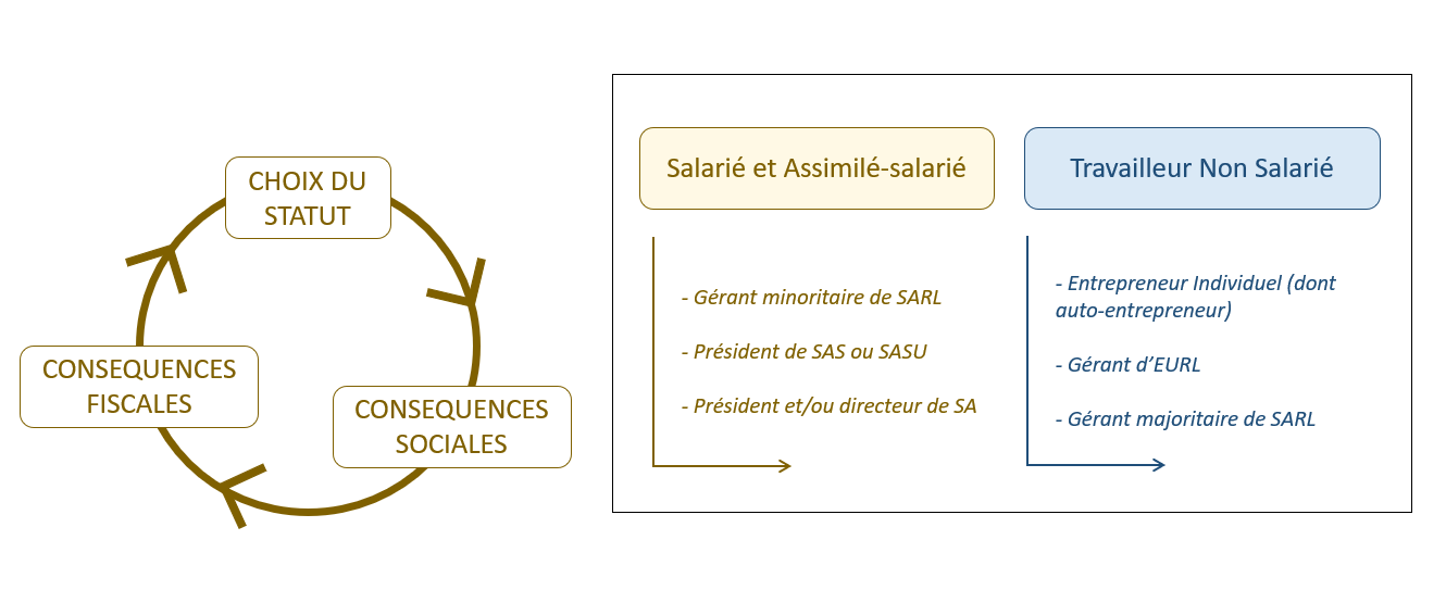 Quel statut juridique pour quelle protection sociale du dirigeant créateur d'entreprise ?